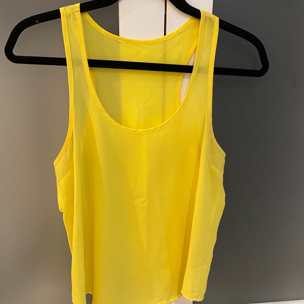 Yellow Tank Top
